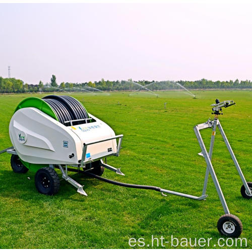 Máquina de riego con carrete de manguera Aquago de 50 mm